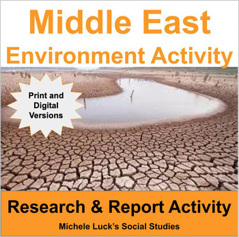 Preview of Middle East Environmental Issues Research Activity Geography History