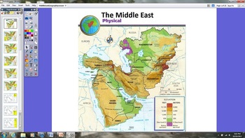 Preview of Middle East Geography Lesson