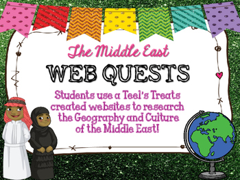 Preview of Middle East Geography and Culture Webquests