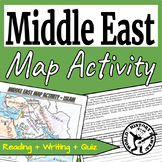 Middle East Map Activity - Islam - Arabia