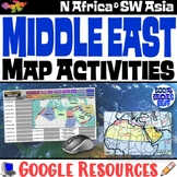 Middle East Map Practice Activities | SW Asia & North Afri