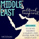 Middle East Political Map Unit
