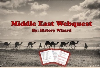 Preview of Middle East Webquest