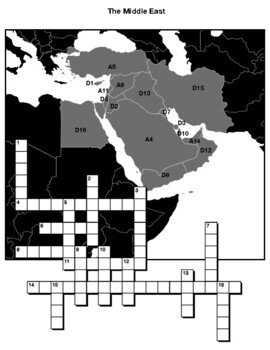 Crosswords: Geography of the Middle East