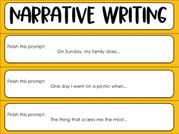 Middle Grade Common Core Writing Prompts Freebie {10 Free Prompts}