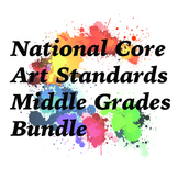 Middle Grades National Core Art Standards Assessment Bundle
