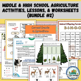 Middle & High School Agriculture Activities, Lessons, & Wo