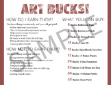 Middle/ High School Art Bucks Incentive Program: Classroom