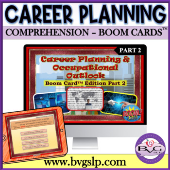 Preview of Career Planning & Occupations BOOM CARDS Middle High School - PART 2 TECHNOLOGY