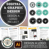 Middle, High School Graphic Design, Art Lesson: Adobe Illu