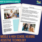 Middle & High School Hearing Assistive Technologies & Devi