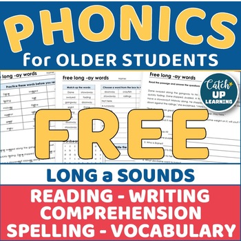 Preview of Phonics Lesson Older Students Reading Intervention SOR Dyslexia FREE