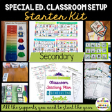 Special Education Classroom Setup Kit Middle & High School - Schedule, Plans etc