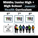 Middle/Jr. High AND High School Sequential Health: 4 Full 