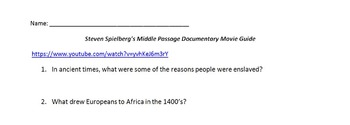 Preview of Middle Passage Documentary Movie Guide