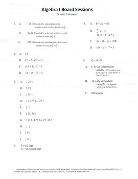 Preview of Middle School Algebra,Algebra,mathematics,activities,Combo Package 9