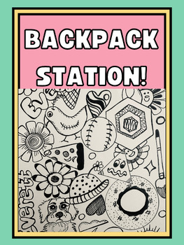 Preview of Middle School "Art" Fun Pack Activities/Posters/Resources!  @ArtAttack5-10