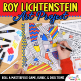 Middle School Art Lesson: Roy Lichtenstein Pop Art Project