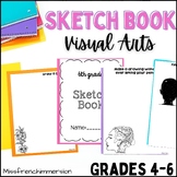 Middle School Art Project - Sketchbook - Back to School Ar