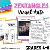 Middle School Art Project: Zentangles - Element of Line St