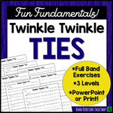Middle School Band Music: Fundamentals for Band “Twinkle, 