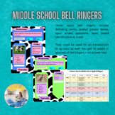 Middle School Bell Ringers (10 Weeks)