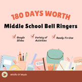 Middle School Bell Ringers (180 days!)