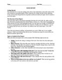 Middle-School Book Report Rubric and Outline