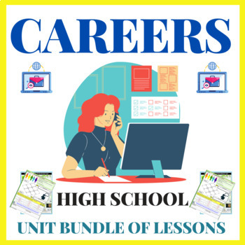 Preview of Middle School Careers Education  -  15 Resources  (Finance | Money | Consumer...