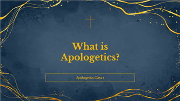 Preview of Middle School Catholic Apologetics RE Course