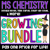 Middle School Chemistry Growing Bundle