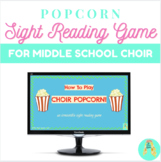 Middle School Choir Popcorn Sight Reading Game