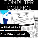 Middle School Computer Science Unit - Computer Coding Work