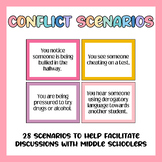 Middle School Conflict Scenario Cards