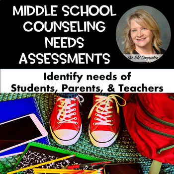 Preview of Middle School Counseling Needs Assessments 