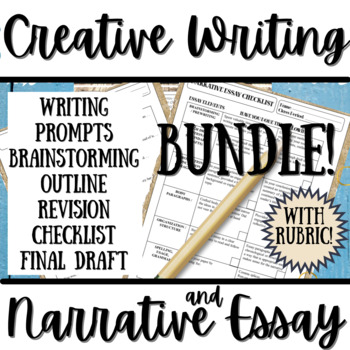 Preview of Middle School Creative Writing (Short Story) and Narrative Writing Unit Bundle!