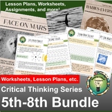 Middle School Critical Thinking Bundle - April Fool's Day 