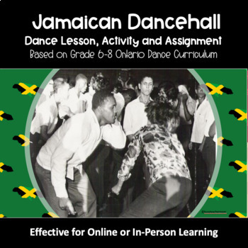 Preview of Middle School Dance Lesson: Dancehall