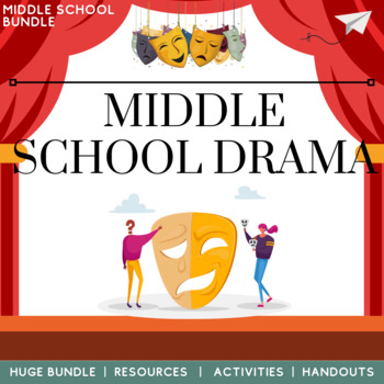 Preview of Middle School Drama Resources Activities
