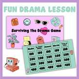 Middle School Drama School Counselor Lesson Game
