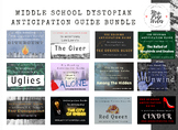 Middle School Dystopian Anticipation Guide Bundle