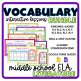 ELA Academic Vocabulary BUNDLE | 6th, 7th, 8th | Literatur