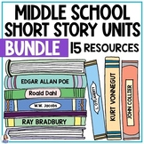 Middle School ELA Short Stories - 15 Short Story Units - R