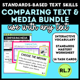 Middle School ELA: Standards-Based Comparing Text & Media 