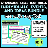 Middle School ELA: Standards-Based Individuals, Events, an