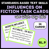 Middle School ELA: Standards-Based Task Cards | Influences