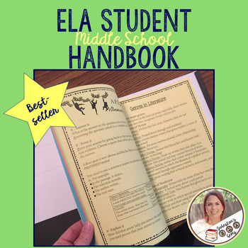Preview of Secondary ELA Student Handbook Bundle Back to School