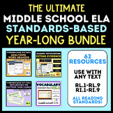 Middle School ELA: The ULTIMATE Standards-Based Classroom 