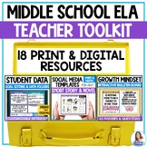 Middle School ELA Teacher Toolkit - Short Stories - Non-Fi