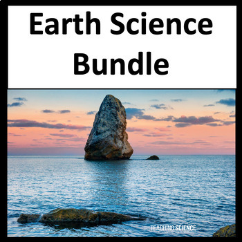 Preview of Middle School Earth Science Changes to the Earth's Surface and Earth's Systems